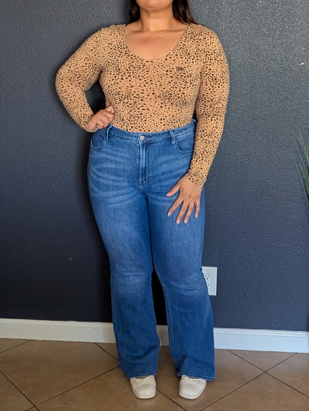 Levis Animal Print Bodysuit
